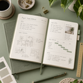 Elvarv™ GridNote A5 Project Notebook